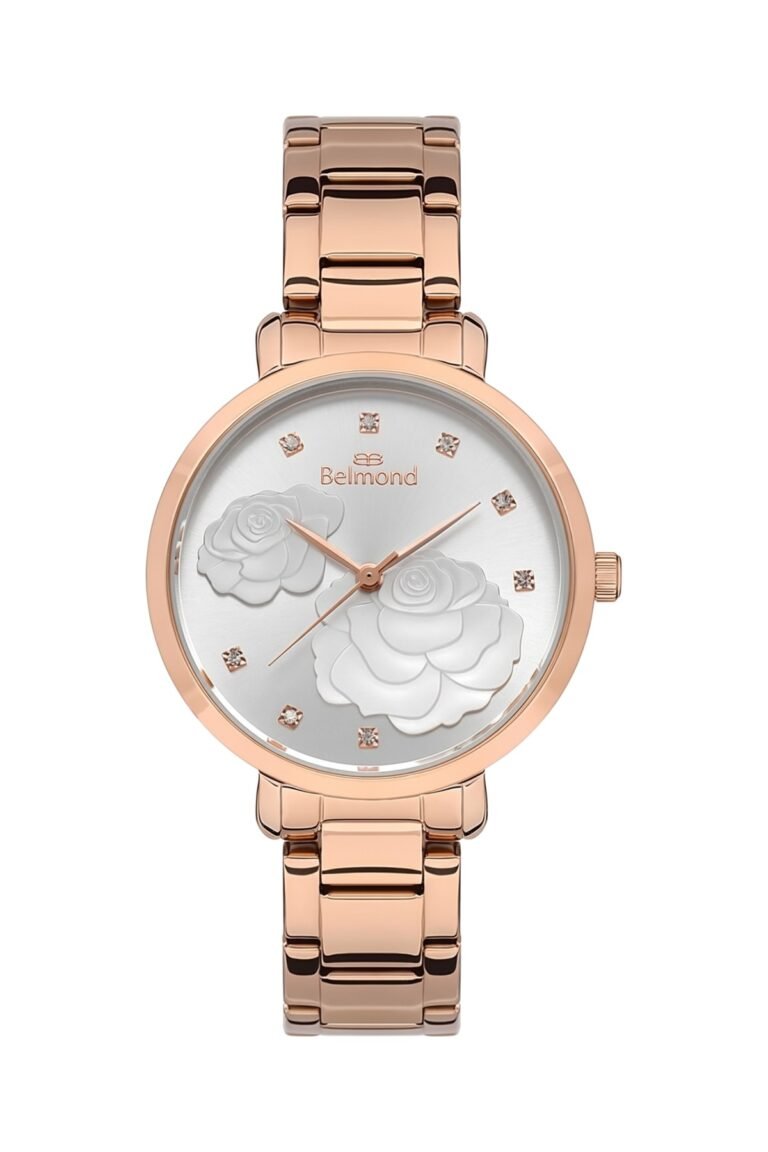 Belmond SRL1068.430 Gümüş Kadran Rose Çelik Kordonlu Kadın Kol Saati