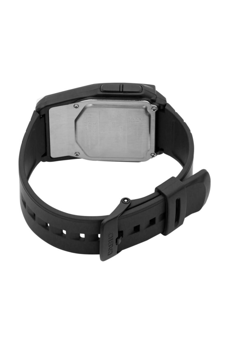 Casio Data Bank DBC-32-1ADF Siyah Silikon Kordonlu Dijital Erkek Kol Saati - 3