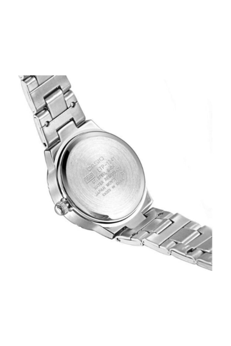 Casio LTP-1241D-4ADF Pembe Kadran Gümüş Metal Kordonlu Kadın Kol Saati - 2