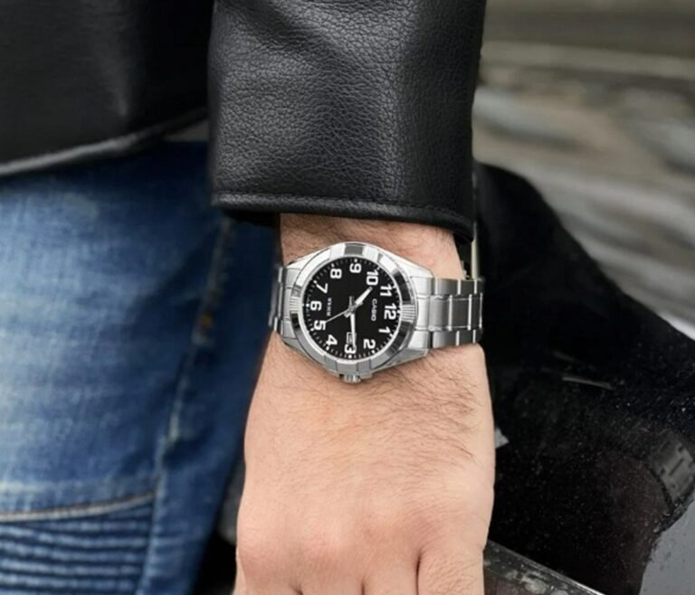 Casio MTP-1308D-1BVDF Siyah Kadran Gümüş Metal Kordonlu Erkek Kol Saati - 2