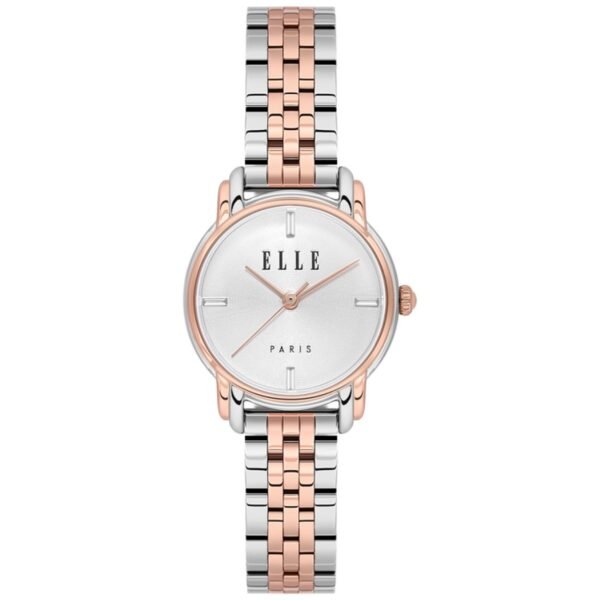 ELLE Paris EL.1.10026-6 Gümüş Kadran Rose-Gümüş Çelik Kordonlu Kadın Kol Saati