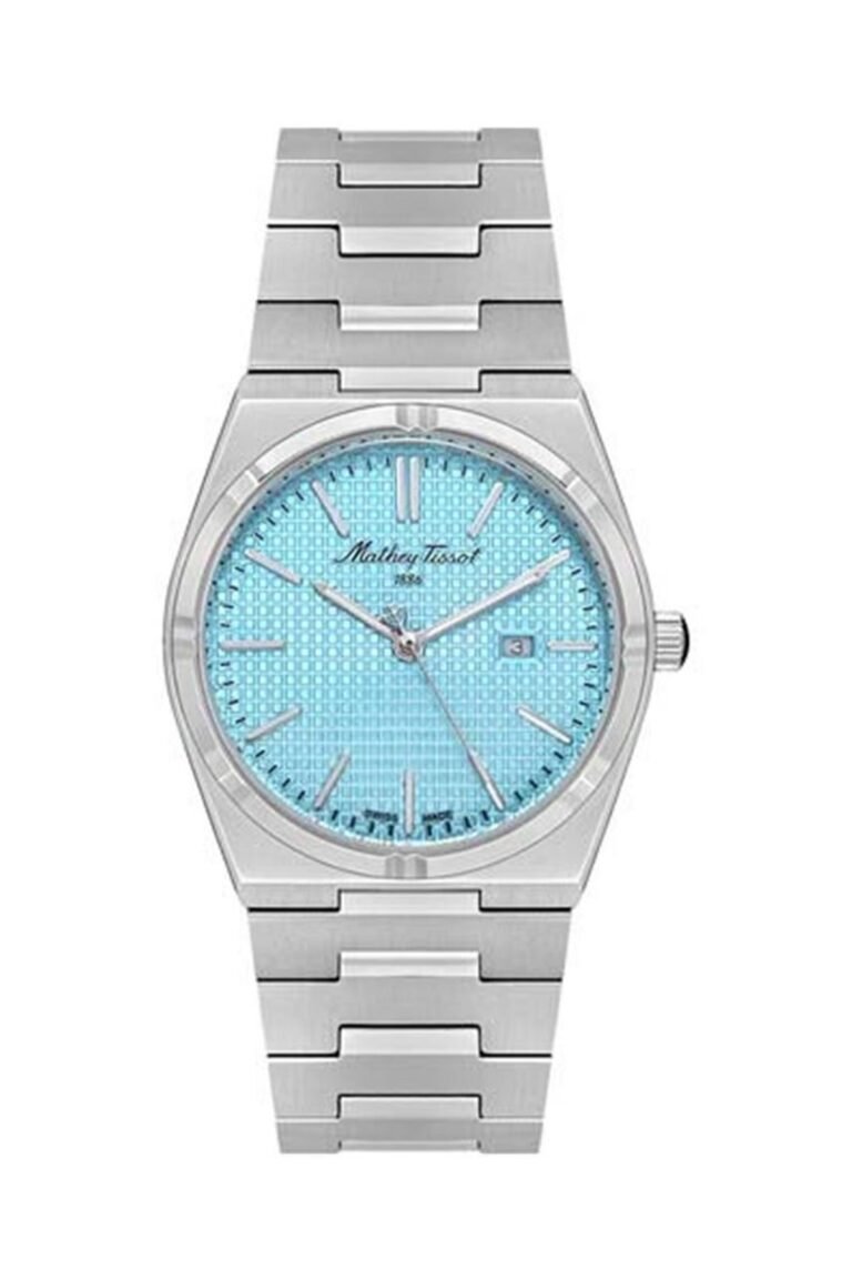 Mathey-Tissot D117SK Mavi Kadran Çelik Kordonlu Kadın Kol Saati