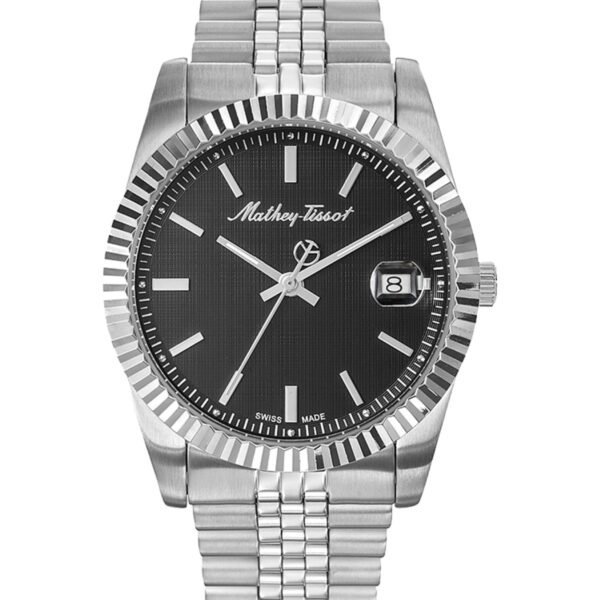 Mathey-Tissot Mathy III H810AN Siyah Kadran Çelik Kordonlu Erkek Kol Saati