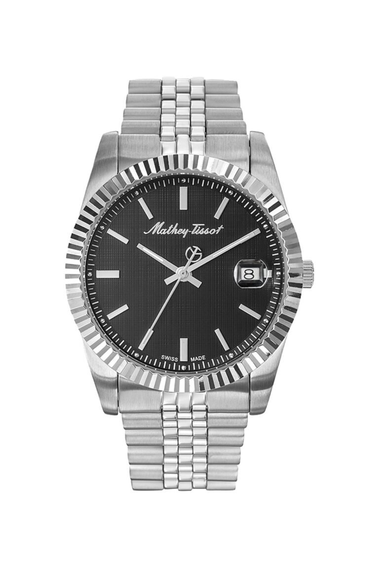 Mathey-Tissot Mathy III H810AN Siyah Kadran Çelik Kordonlu Erkek Kol Saati