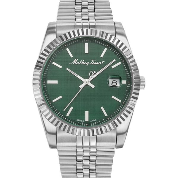 Mathey-Tissot Mathy III H810AV Yeşil Kadran Çelik Kordonlu Erkek Kol Saati