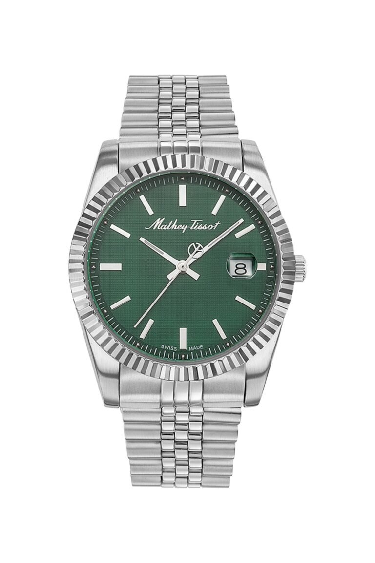 Mathey-Tissot Mathy III H810AV Yeşil Kadran Çelik Kordonlu Erkek Kol Saati