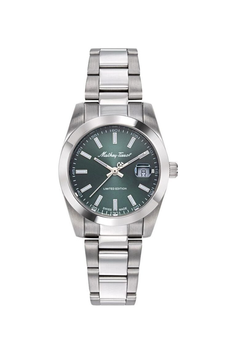 Mathey-Tissot Mathy Sunray D451VE Yeşil Kadran Çelik Kordonlu Kadın Kol Saati