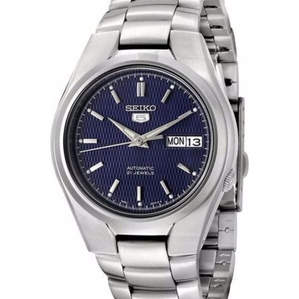 Seiko 5 SNK603K1 Lacivert Kadran Çelik Kordonlu Otomatik Erkek Kol Saati