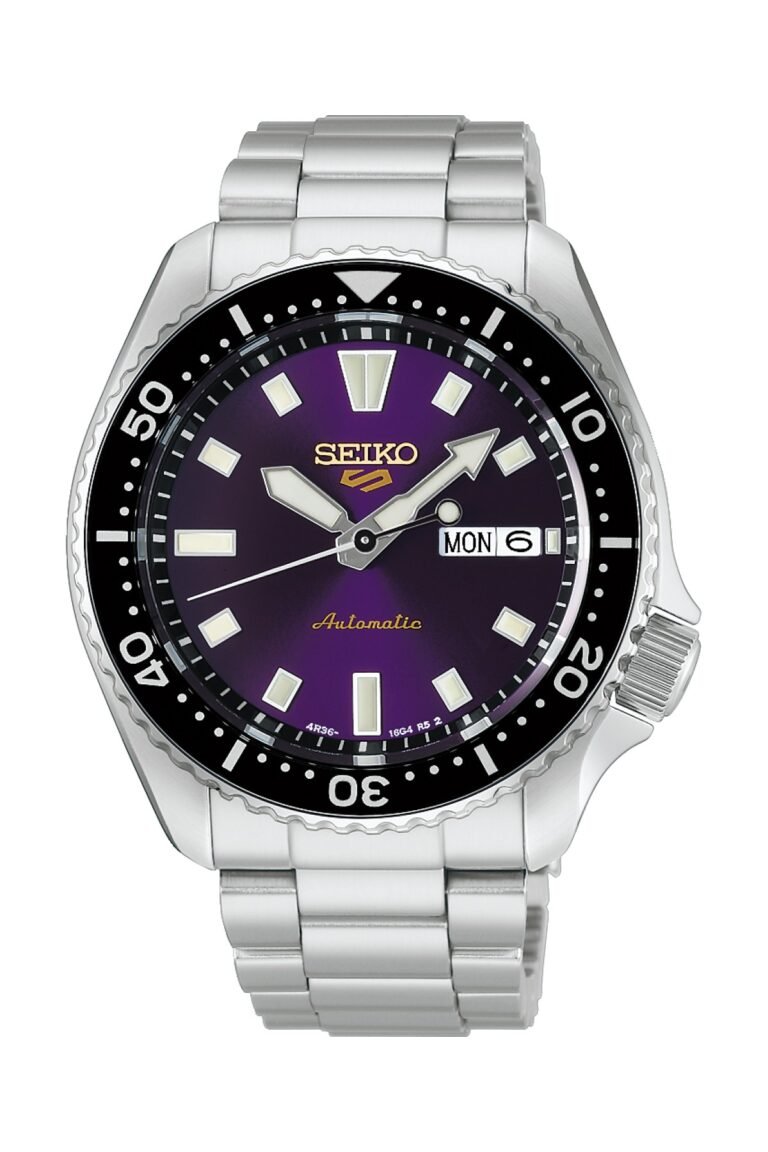 Seiko 5 Sports SRPD63 Yeşil Kadran Çelik Kordonlu Otomatik Erkek Kol Saati - 4