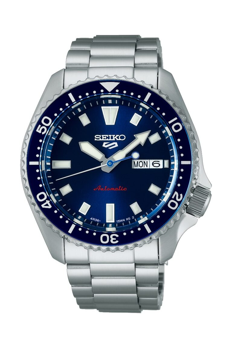 Seiko 5 Sports SRPD63 Yeşil Kadran Çelik Kordonlu Otomatik Erkek Kol Saati - 5