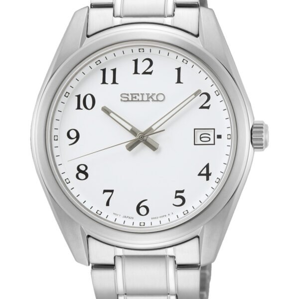 Seiko SUR459P1 Beyaz Kadran Çelik Kordonlu Erkek Kol Saati
