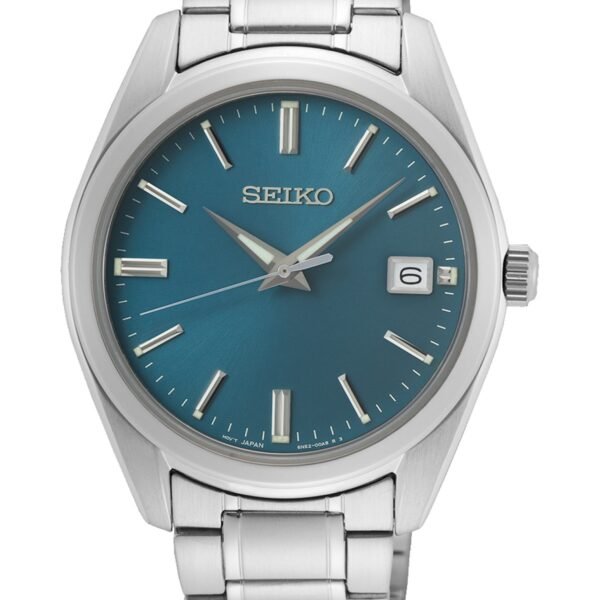 Seiko SUR525P1 Turkuaz Kadran Çelik Kordonlu Erkek Kol Saati