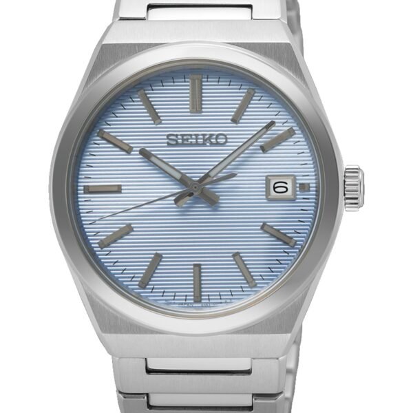 Seiko SUR599P1 Açık Mavi Kadran Çelik Kordonlu Erkek Kol Saati