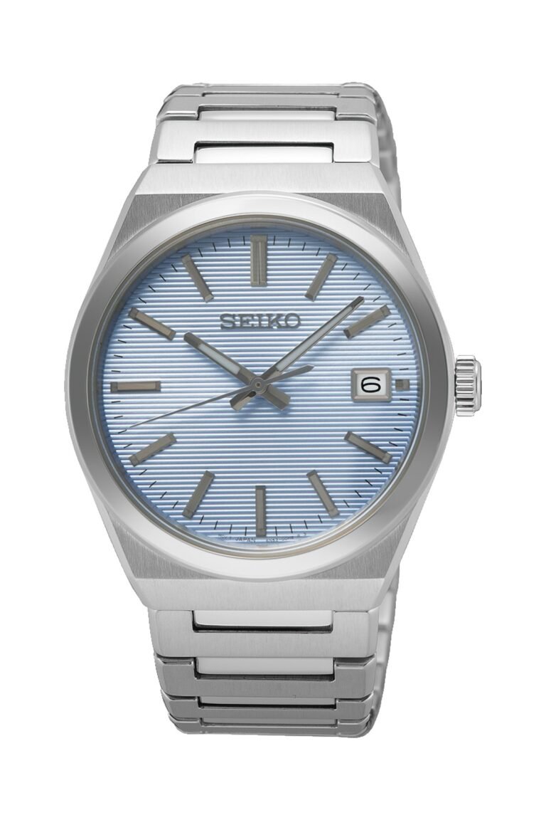 Seiko SUR599P1 Açık Mavi Kadran Çelik Kordonlu Erkek Kol Saati