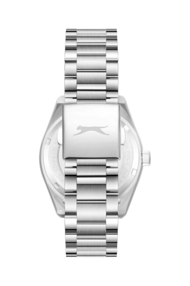 Slazenger SL.09.2520.1.03 Lacivert Kadran Gümüş Çelik Kordonlu Erkek Kol Saati - 3